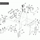 FXRP EFLL Police Low Rider (1990) Стекло ветровое