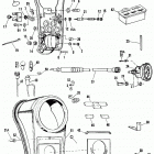 FXSTC BKLL Softail Custom (1990) INSTRUMENTS - SOFTAIL MODELS