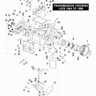 FXRP EFLL Police Low Rider (1990) TRANSMISSION HOUSING - LATE 1984 TO 1986