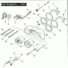 FXRT ECLL FXR Touring (1990) INSTRUMENTS - FXRT