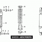 XL1200 CAPL Sportster 1200 (1990) SHOCK ABSORBERS