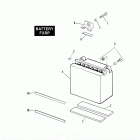 FXRP EFLL Police Low Rider (1990) BATTERY - FXRP