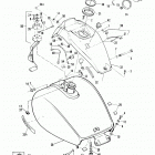 FXRP EFLL Police Low Rider (1990) FUEL TANK - FXRP