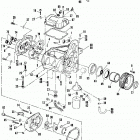 FXSTC BKLL Softail Custom (1990) TRANSMISSION HOUSING