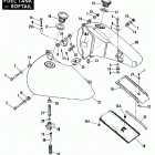 FXSTC BKLL Softail Custom (1990) FUEL TANK - SOFTAIL MODELS