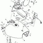 FLHTC DJLL Touring Electra Glide Classic (1990) FUEL TANK - FLT MODELS - 1989 & LATER