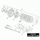 FXRP EFLL Police Low Rider (1990) CLUTCH - LATE 1984 TO 1989