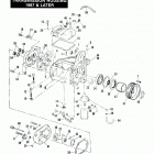 FXRP EFLL Police Low Rider (1990) TRANSMISSION HOUSING - 1987 & LATER