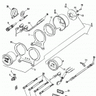 XL1200 CAPL Sportster 1200 (1990) SPEEDOMETER & TACHOMETER
