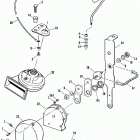 FXSTC BKLL Softail Custom (1990) HORN AND MIRRORS