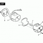 XL1200 CAPL Sportster 1200 (1990) Задний фонарь