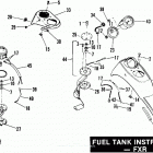 FXR EALL FXR Super Glide (1990) FUEL TANK INSTRUMENTS - FXR MODELS