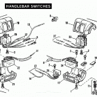 XL1200 CAPL Sportster 1200 (1990) HANDLEBAR SWITCHES