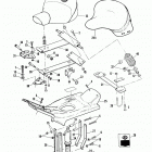 FXRP EFLL Police Low Rider (1990) Сиденье