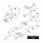 FXRP EFLL Police Low Rider (1990) EXHAUST SYSTEM - FXRP