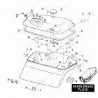 FXRP EFLL Police Low Rider (1990) SADDLEBAGS - FLHTP