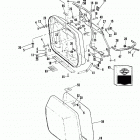 FXRT ECLL FXR Touring (1990) SADDLEBAGS - FXRT