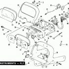 FLHTC DJLL Touring Electra Glide Classic (1990) INSTRUMENTS-FLT MODELS