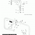 FXRP EFLL Police Low Rider (1990) FRONT FORK AIR CONTROL - FLHTP