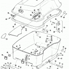 FLHTC DJLL Touring Electra Glide Classic (1990) LUGGAGE BOX (KING TOUR-PAK)