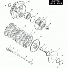 FXRP EFLL Police Low Rider (1990) CLUTCH - 1990 & LATER