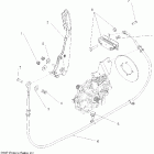 R08RF68AD/AF RANGER 6X6 700 EFI Brakes, park brake asm.