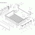R08RF68AD/AF/AZ RANGER 6X6 700 EFI Body, box asm.