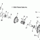 R06RF68AA RANGER 6x6 EFI 700 Housing, front
