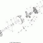 R08RF68AD/AF RANGER 6X6 700 EFI Сцепление