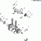 R06RF68AA RANGER 6x6 EFI 700 Коленвал