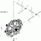 R06RF68AA RANGER 6x6 EFI 700 Housing, mid