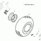 R06RF68AA RANGER 6x6 EFI 700 Колесо переднее