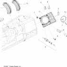 R08RF68AD/AF RANGER 6X6 700 EFI Панель приборов