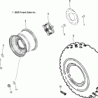 R06RF68AA RANGER 6x6 EFI 700 Колесо заднее