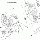 R07RB50AA/RH50AA RANGER 500 2X4/4X4 Картер