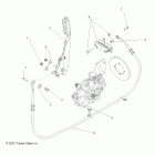R08RF68AD/AF/AZ RANGER 6X6 700 EFI Brakes, park brake asm.