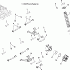 R06RF68AA RANGER 6x6 EFI 700 A-arms, mid drive