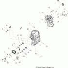 R08RF68AD/AF RANGER 6X6 700 EFI Картер КПП