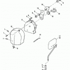 FXEF BBLF FX Super Glide Fat Bob (1985) HORN AND MIRROR