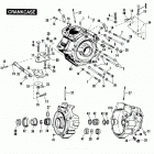 FXRS EBLE FXR Low Glide (1984) Картер двигателя