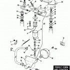 FXRT ECLF FXR Touring (1985) FRONT FORK AIR CONTROL - FXRT, FXRD
