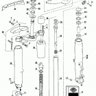 FLHTC DJLE Touring Electra Glide Classic (1984) Передняя вилка