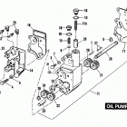 FXRS EBLE FXR Low Glide (1984) Масляный насос