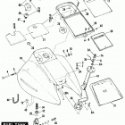 FLHTC DJLE Touring Electra Glide Classic (1984) Топливный бак