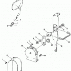 FLHTC DJLE Touring Electra Glide Classic (1984) HORN AND MIRROR