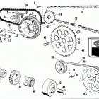 FXEF BBLF FX Super Glide Fat Bob (1985) CHAINS, BELTS AND SPROCKETS