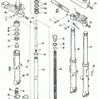 FXRS EBLE FXR Low Glide (1984) FRONT FORK - FXR, FXRS,