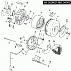 FXRS EBLE FXR Low Glide (1984) AIR CLEANER AND CHOKE