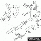 FXRS EBLE FXR Low Glide (1984) EXHAUST SYSTEM - FXR, FXRS, FXRT