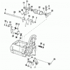 FXSTC BKLG Softail Custom (1986) GEAR SHIFTER - 5 SPEED